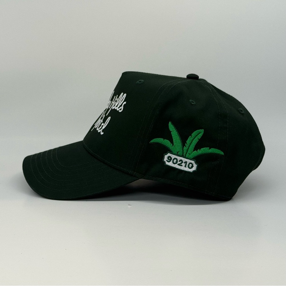 Black Script Baseball Cap - Picture 6 of 10